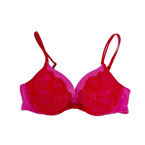 Victoria's Secret Other - Victoria’s Secret 36B Very Sexy Push-up Bra Lace Embellished